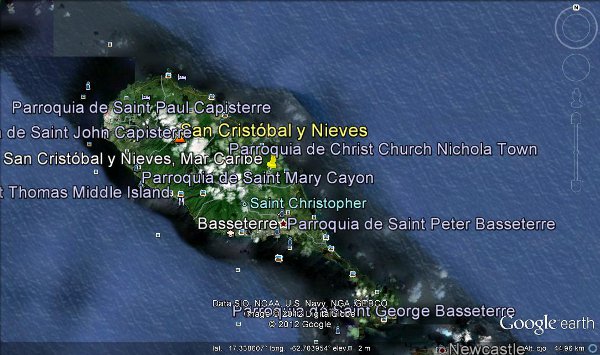 San Cristóbal y Nieves, Mar Caribe 🗺️ Foro América del Sur y Centroamérica 2