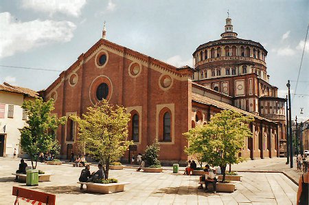 Iglesia Santa Maria delle Grazie, Milan, Italia 1