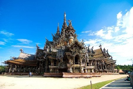 Santuario de la verdad, Pattaya, Tailandia 1