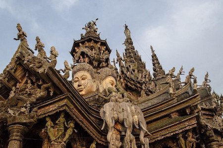 Santuario de la verdad, Pattaya, Tailandia 0