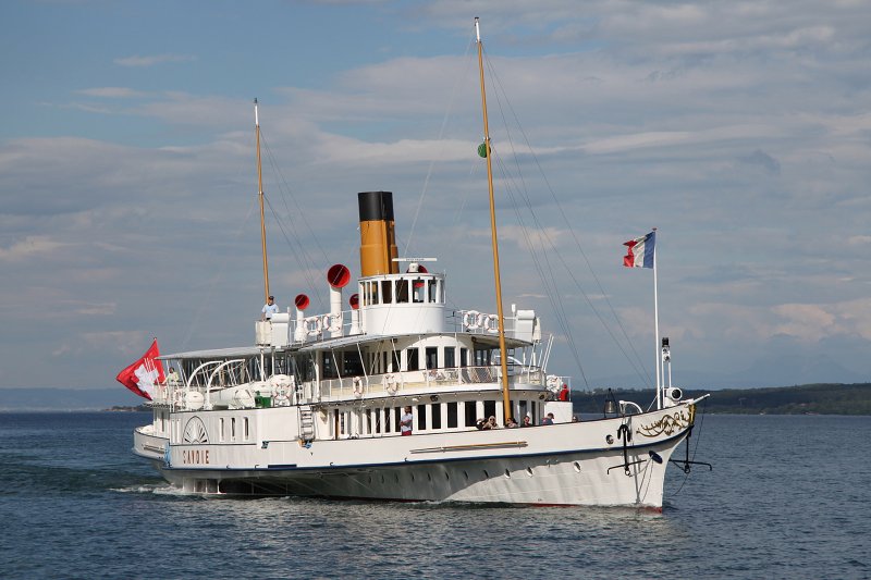 Savoie Paddle Steamer, Suiza 1