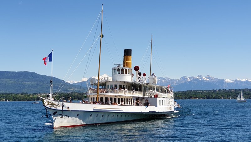 Savoie Paddle Steamer, Suiza 2