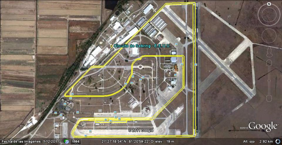 Sebring - Circuito Callejero de Formula 1 de Phoenix - USA 🗺️ Foro Deportes y Aficiones