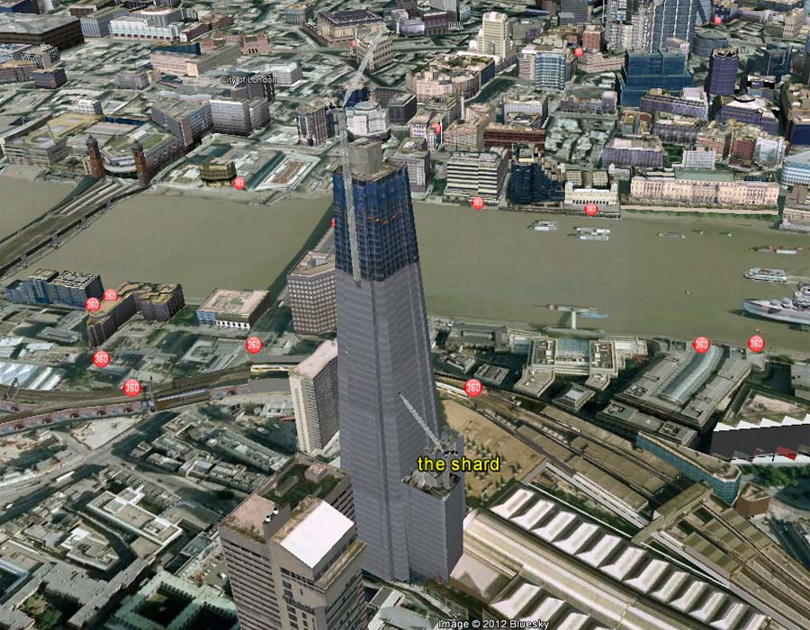 El mayor rascacielos de Europa: el Shard - Londres
