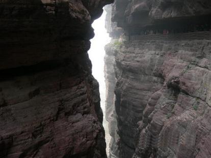 El gran cañón verde de Taihang, Henan, China 2