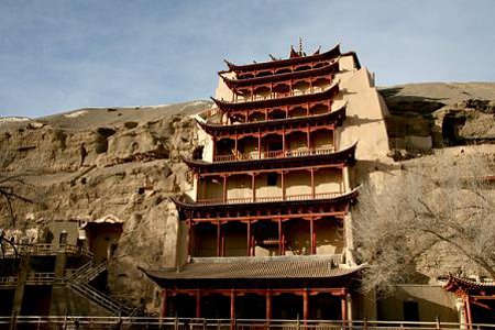 templo Shiku Mogao, Duhuang, Gansu, China 1