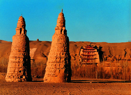 Templo Shiku Mogao, Duhuang, Gansu, China 2