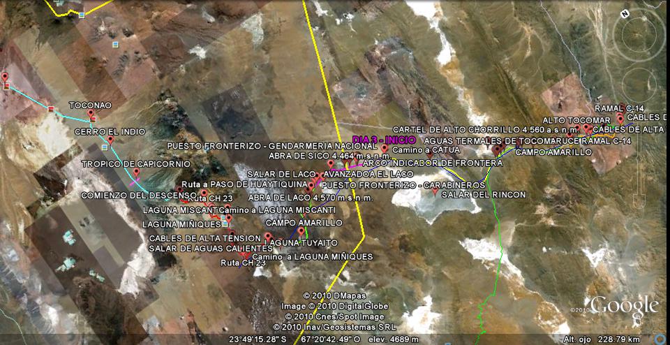 Exp. Sico - CICLOTURISMO EXTREMO 🗺️ Foro Google Earth para Viajar