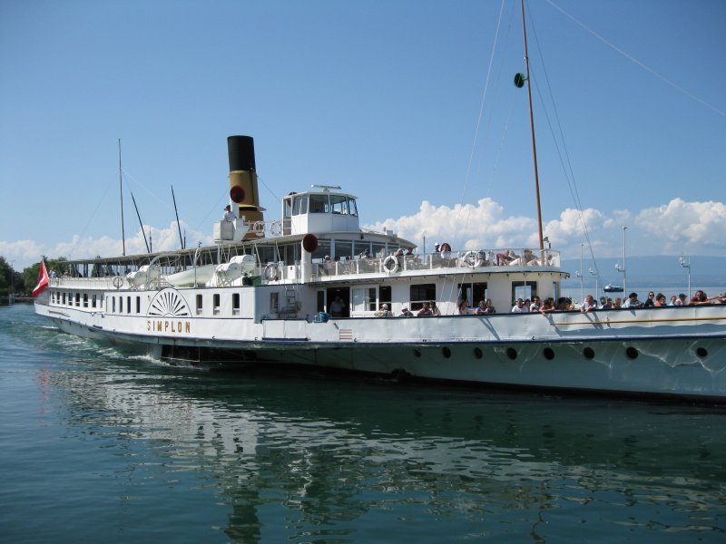 Simplon Paddle Steamer, Suiza 2