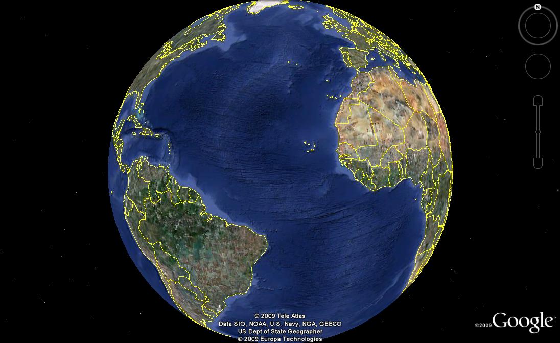 Google Earth: solo carreteras y fronteras, el resto negro ⚠️ Ultimas opiniones 0