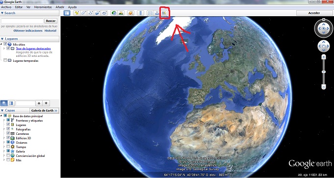 Cambiar de vista satélite a vista de mapa en Google Earth 🗺️ Foro Instalación de Google Earth, Configuracion y Errores