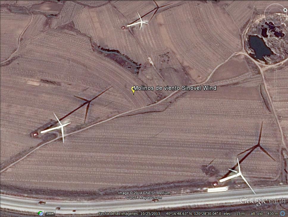 Parques Eolico de Sinovel Wind - Norte de China 0 - Deposito de Aerogeneradores - Puerto de Fortaleza 🗺️ Foro de Ingenieria