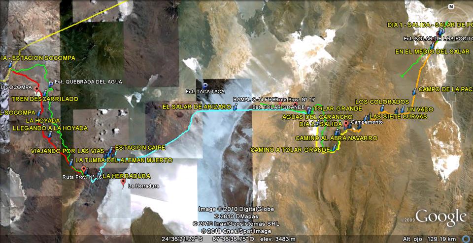 Socompa - CICLOTURISMO EXTREMO 🗺️ Foro Google Earth para Viajar