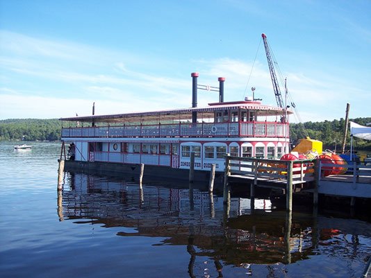 Songo River Queen II Paddle Steamer, USA 1