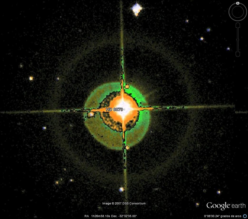 Desde Google Earth. - Sorprendente estructura espiral