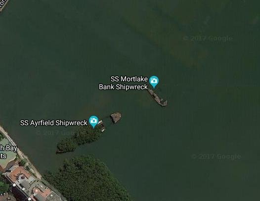 SS Ciudad de Adelaida, hundido en Magnetic Island, Australia 🗺️ Foro General de Google Earth 2