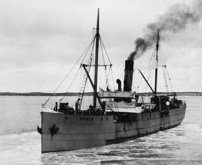 SS Ferret -el barco secuestrado- Australia 2