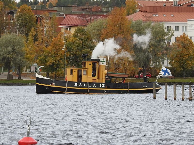 Barcos a Vapor Remolcadores del Astillero de Laitaatsilla 2 - SS Oberon, Finlandia 🗺️ Foro General de Google Earth