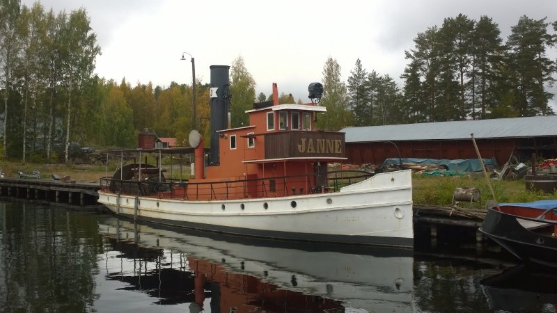 SS Janne - Finlandia 2 - Barcos a Vapor Remolcadores / Otros