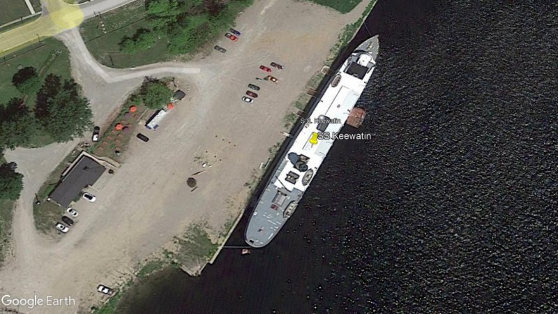 Barcos a Vapor Ferry SS Keewatin 1 - Vapor Schaarhörn - Alemania 🗺️ Foro General de Google Earth