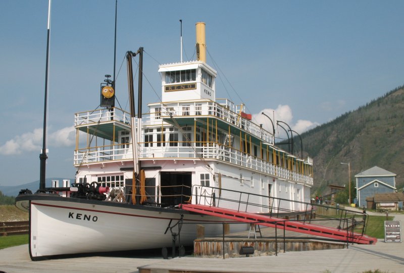 SS Keno Paddle Steamer, Canadá 0