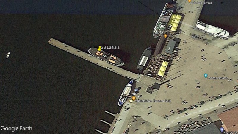 Barcos a Vapor Ferry SS Laitiala 1 - Astillero de Laitaatsilla - Savonlinna, Finlandia 🗺️ Foro General de Google Earth