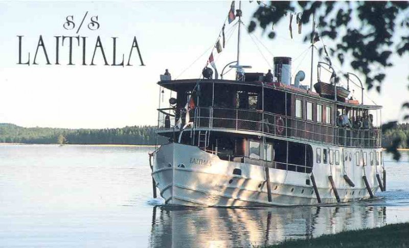 Barcos a Vapor Ferry SS Laitiala 2 - Astillero de Kanavansuun, Lappeenranta, Finlandia 🗺️ Foro General de Google Earth