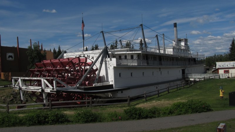 SS Nenana Paddle Steamer, USA 2 - Barcos Rueda de Paleta o Vapor de ruedas