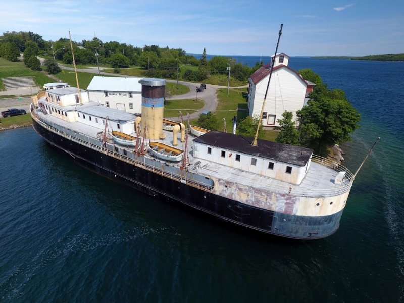 Barco a Vapor Ferry SS Norisle 2