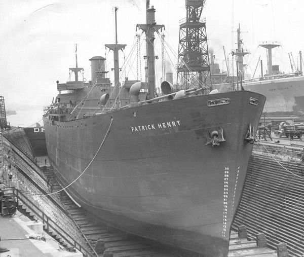 SS Patrick Henry el primer Barco Liberty 0