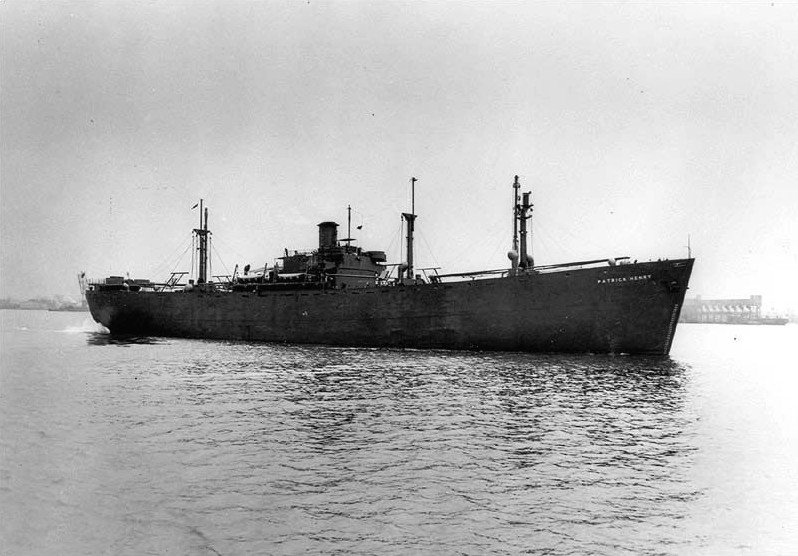 SS Patrick Henry el primer Barco Liberty 1
