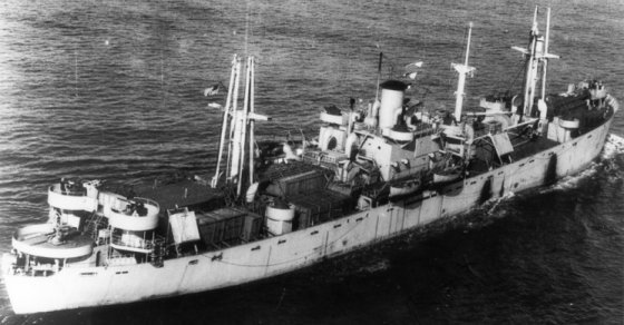 Hundimiento del SS Paul Hamilton: desastre de victimas 0