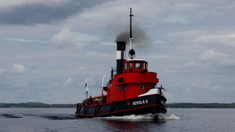 Repola-5, Astillero de Laitaatsilla, Finlandia 2 - Barco a Vapor Remolcador SS Visuvesi 🗺️ Foro General de Google Earth