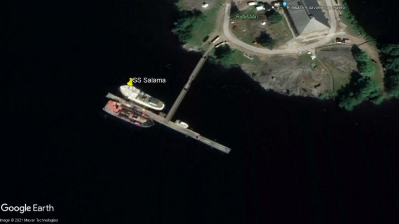 Barco a Vela y a Vapor SS Salama 1