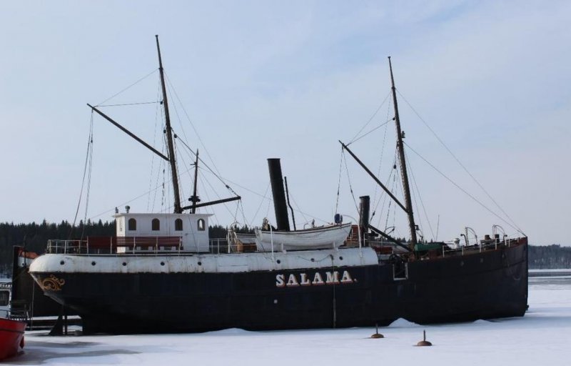 Barco a Vela y a Vapor SS Salama 2 - RH Huáscar - Chile 🗺️ Foro General de Google Earth