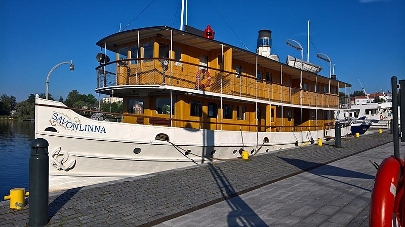 Barco a Vapor Ferry SS Savonlinna 2