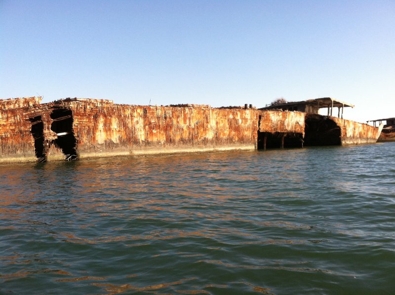 SS William Foster Cowham 1 - El Rompeolas de Kiptopeke, Bahía de Chesapeake, USA 🗺️ Foro General de Google Earth