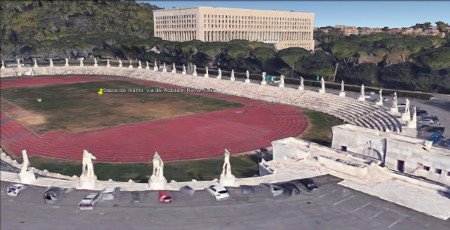 Stadio dei marmi, Via dei Robilant, Roma, Italia 🗺️ Foro Europa 2