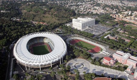 Stadio Olimpico, Viale dei Gladiatori, Roma, Italia 1