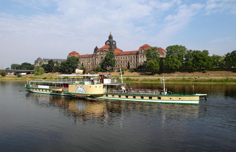 Stadt Wehlen, Paddle Steamer, Alemania 0