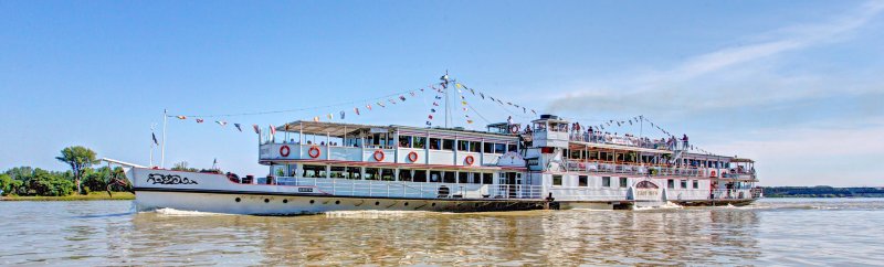 Stadt Wien, Paddle Steamer, Austria 1