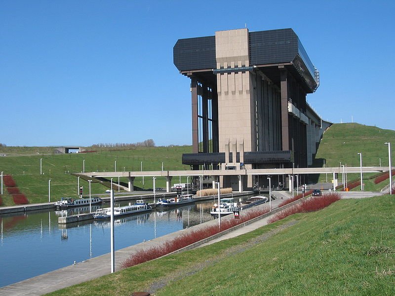 Elevador de barcos de Strépy-Thieu, Henao (Bélgica) 0 - Ascensor o Elevador de Barcos (Boat Lift or Ship Lift)