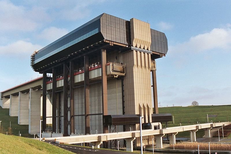 Elevador de barcos de Strépy-Thieu, Henao (Bélgica) 2