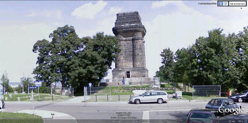 TORRE DE BISMARK DRESDEN 1 - LOCALIZACION DE LAS TORRES DE BISMARCK 🗺️ Foro de Historia