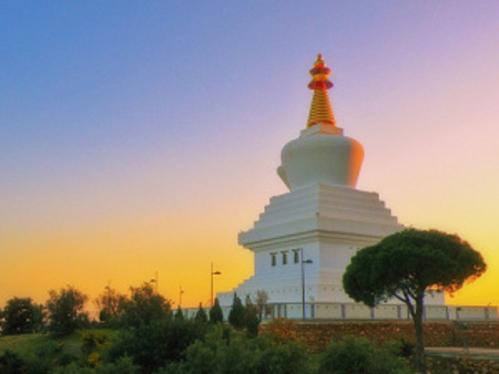 Stupa budista, Benalmádena, Málaga 0