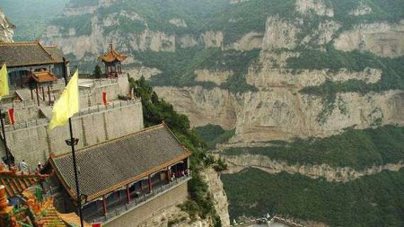 El gran cañón verde de Taihang, Henan, China 2