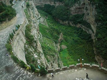 El gran cañón verde de Taihang, Henan, China 1