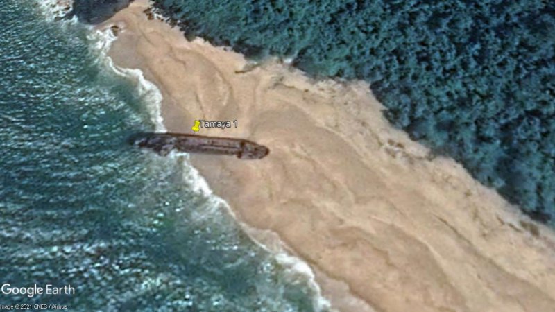 TAMAYA 1, abandonado en Liberia 0 - Los Llanitos barco 🗺️ Foro General de Google Earth