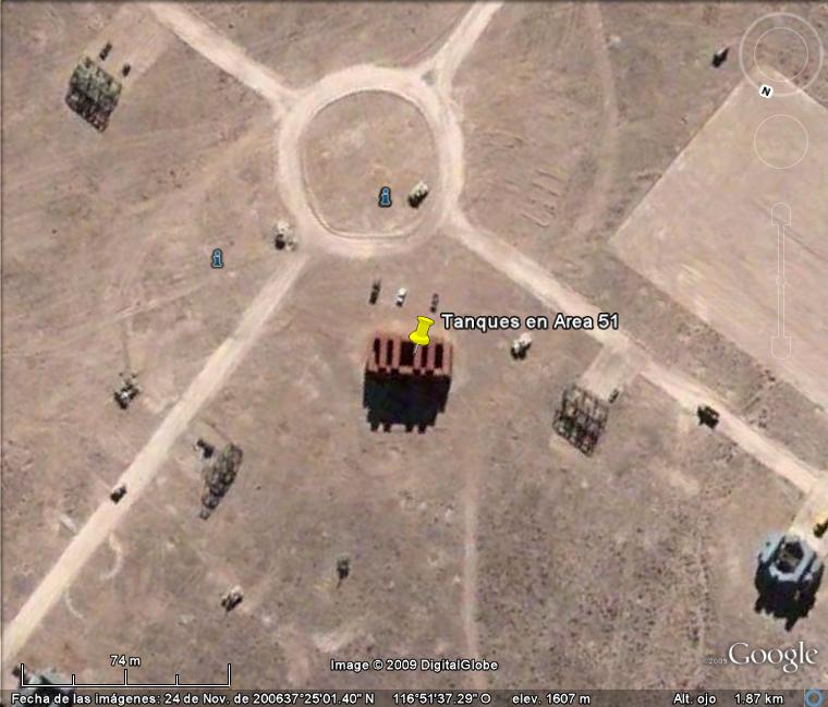 Tanques en el Area 51