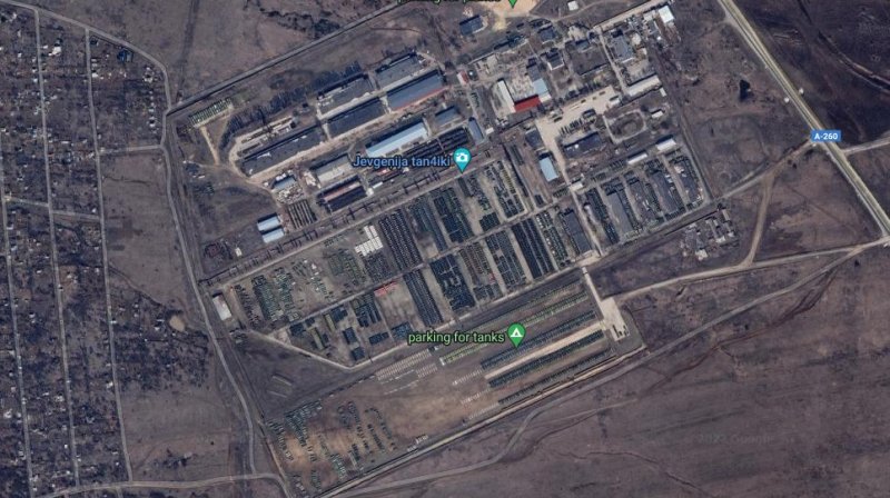 Deposito de tanques en Kamensk-Shakhtinsky, Rusia 2 - Cementerio de tanques sovieticos en Kabul 🗺️ Foro Belico y Militar